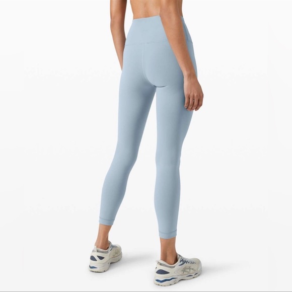 Lululemon Wunder Train High -Rise Tight 25" in Chambray Size 4 - Picture 2 of 4